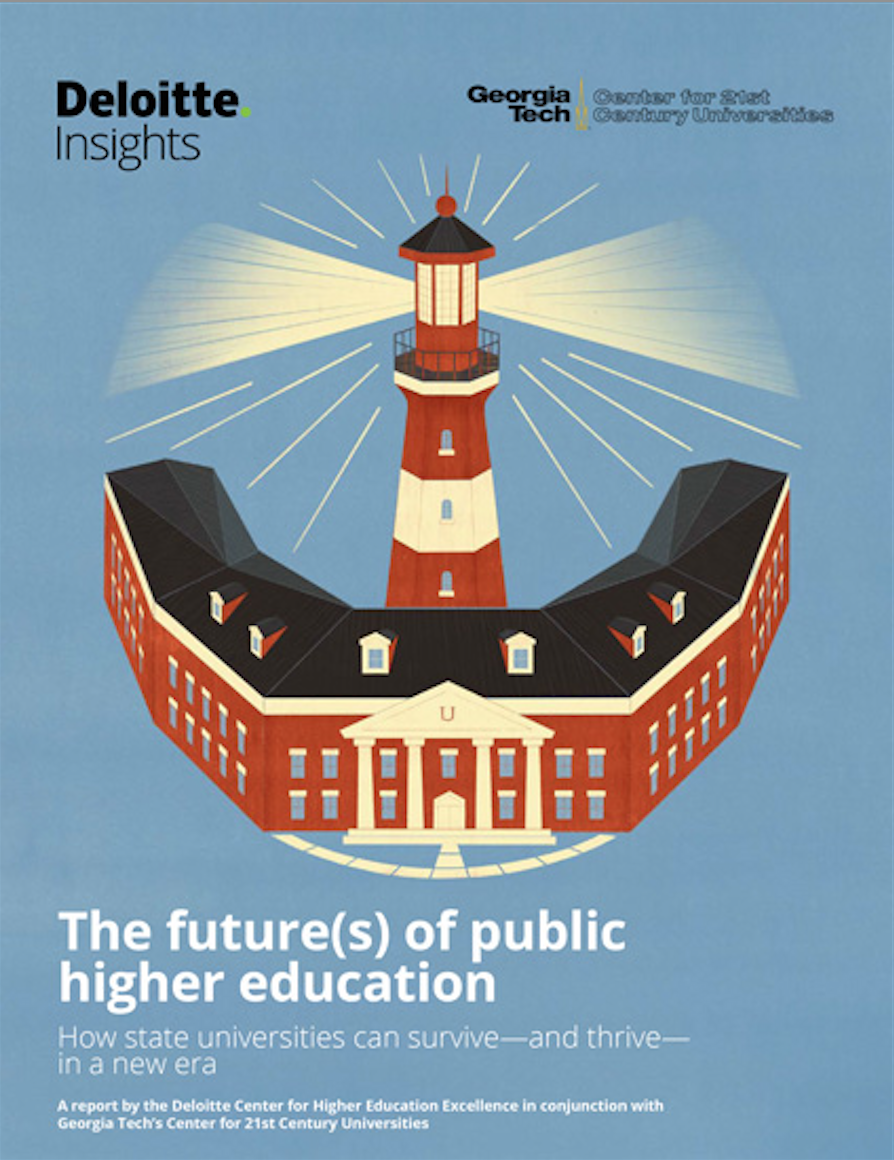 Cover - Deloitte and Georgia Tech Center for 21st Century Universities Reveal Five New Models for Effective, Affordable Education