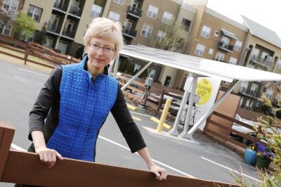 A study led by ISyE professor Valerie Thomas showed that electric vehicles could make it easier and cheaper to have renewable energy in the grid.