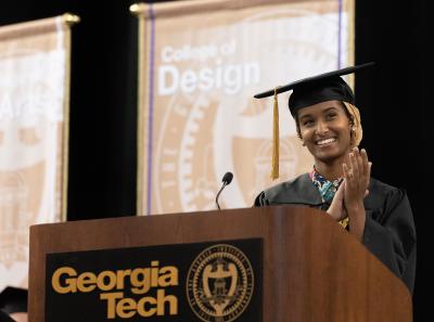 Sophomore Speaker at New Student Convocation 2018