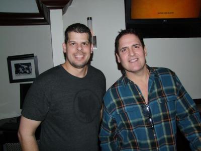 Rob Kischuk with Mark Cuban