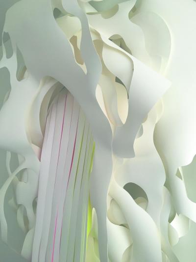 "Bursting" Detail, Lucha Rodriguez 2019