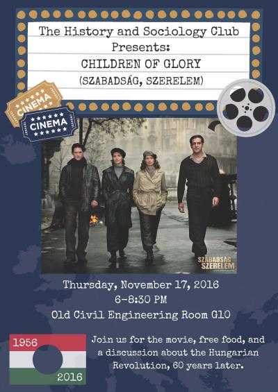 History and Sociology Club movie screening