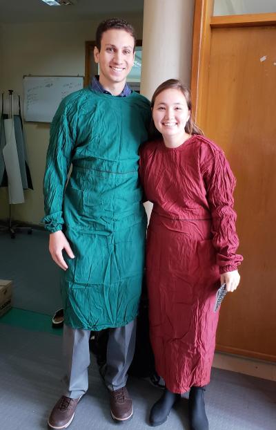Yahia and Lizzie