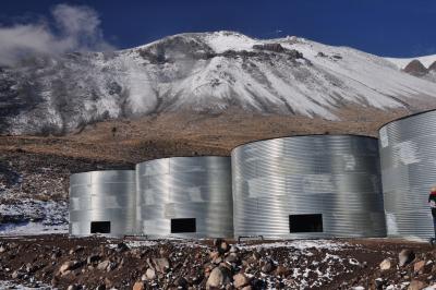 HAWC Observatory Construction