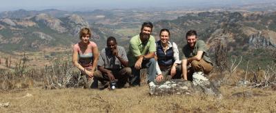 Jack Davis and group in Malawi