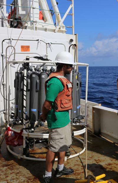Deploying sampling equipment