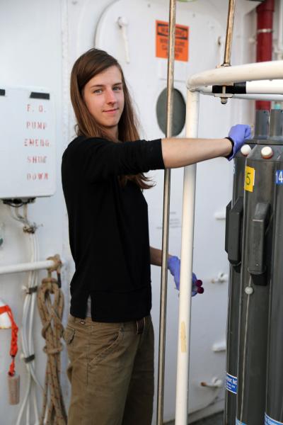 Drawing water samples