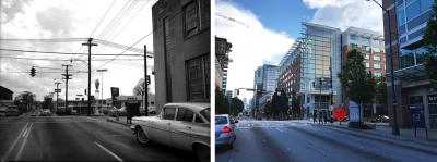 Tech Square - then and now