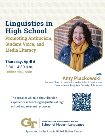 Linguistics in High School: Promoting Antiracism, Student Voice, and Media Literacy with Amy Plackowski