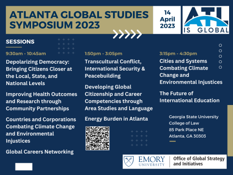 Atlanta Global Studies Symposium, April 14, 2023