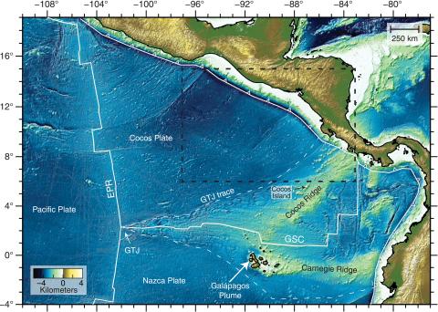 Regional topographic relief map. 