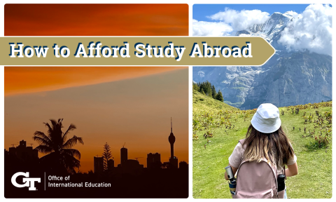 graphic of How to Afford Study Abroad session