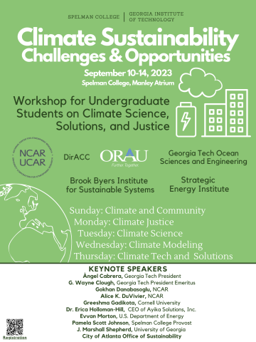 Climate Sustainability Challenges and Opportunities Workshop