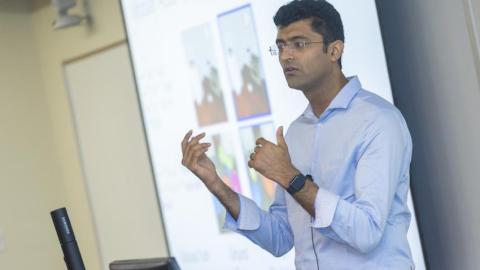 Animesh Garg is a new assistant professor in the School of Interactive Computing who works in robotics and machine learning.