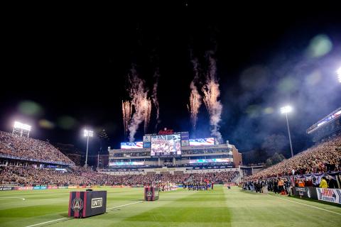 Atlanta United opens its inaugural season on March 5, 2017, against the New York Red Bull. Image courtesy of Atlanta United.