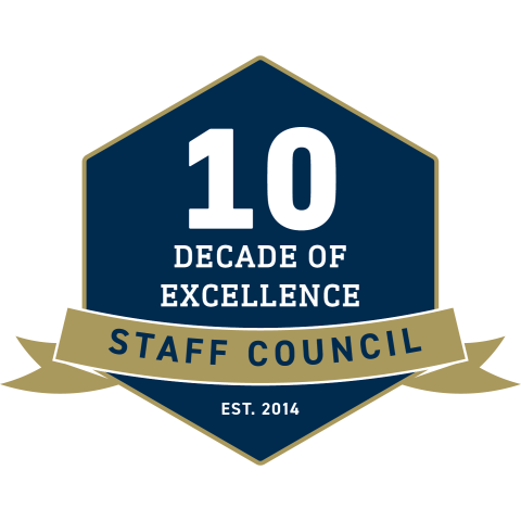 Anniversary Badge - Staff Council 10 Years