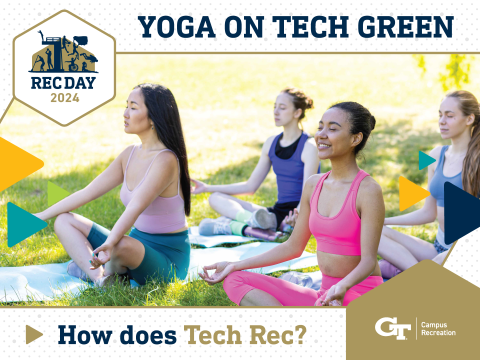 Yoga on Tech Green