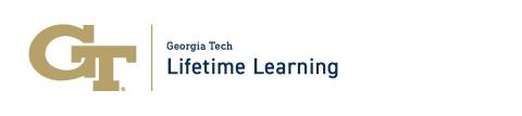 Division of Lifetime Learning logo - Georgia Tech