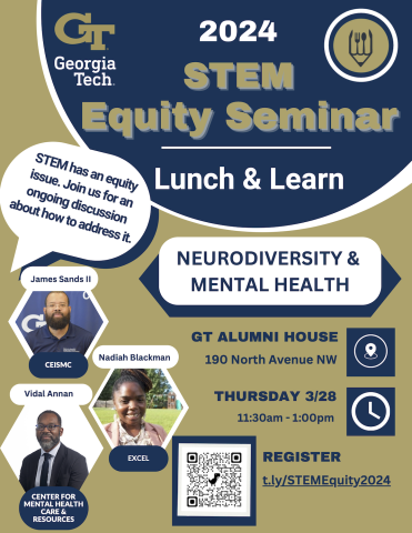 2024 GT STEM Equity Seminar Flyer