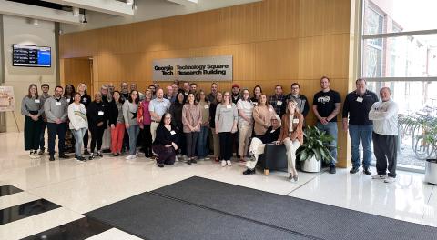 Georgia high school computer science teachers participating in the Georgia Tech Rural Computer Science Initiative