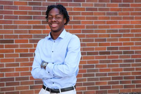 Akiem Williams, a senior at Mays High School in Atlanta, Ga. is a bright star in Constellations' inaugural class.