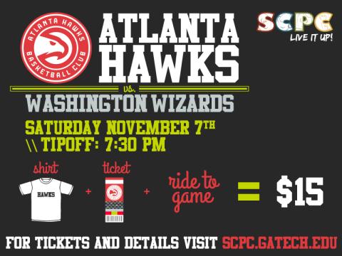 SCPC Atlanta Life Presents: Atlanta Hawks Vs. Washington Wizards!