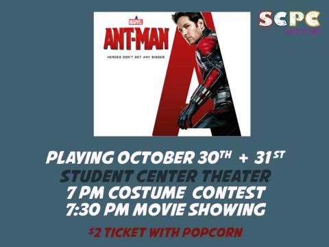 SCPC Movies presents: Ant-Man!