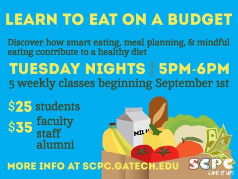 SCPC Options presents: Eating on a Budget!