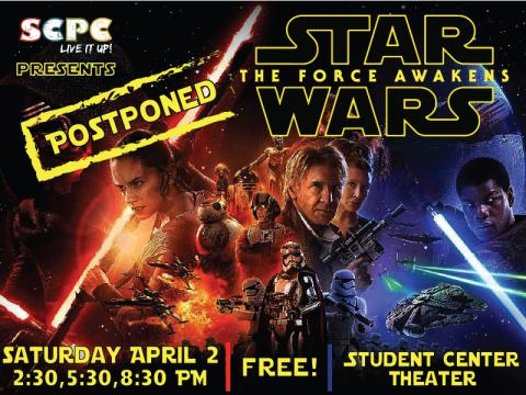 SCPC Movies presents: Outdoor Movie Star Wars: The Force Awakens!