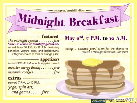SCPC Ramblin' Nights presents: Midnight Breakfast!