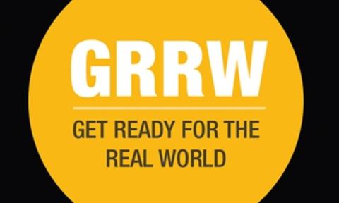 Graphic saying "GRRW Get Ready for the Real World."