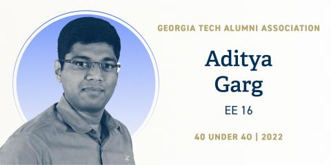 Aditya Garg, 40 Under 40, 2022