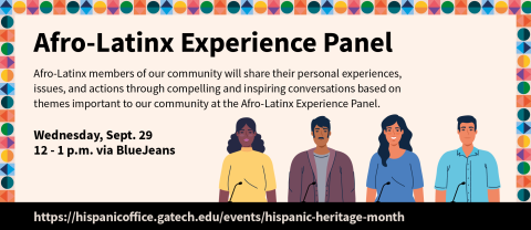 The Afro-Latinx Experience Panel