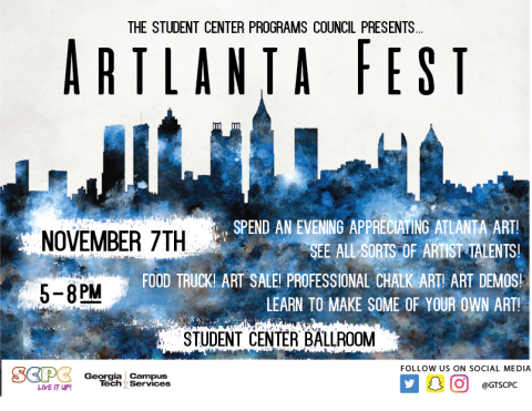 Join SCPC on November 7th, for an evening of Atlanta Art!