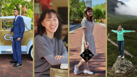 Four students in the HSOC Class of 2021