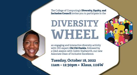 College of Computing's Diversity, Equity, and Inclusion Council event