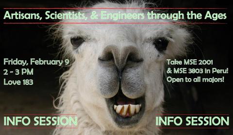 Artisans, Scientists and Engineers Through the Ages Info Session