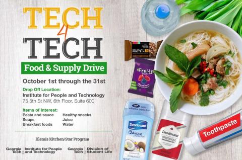 Tech 4 Tech Food & Supply Drive