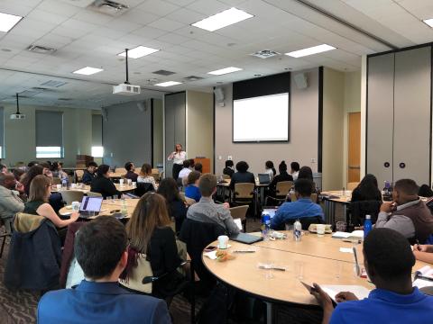 Jennifer Lewis Priestley at the Data Science for Social Good Workshop