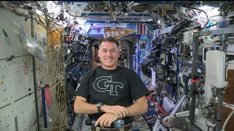 Shane Kimbrough in Space