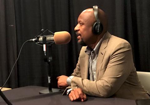 Georgia Tech Dean of Computing Charles during a interview with Georgia Public Broadcasting Atlanta