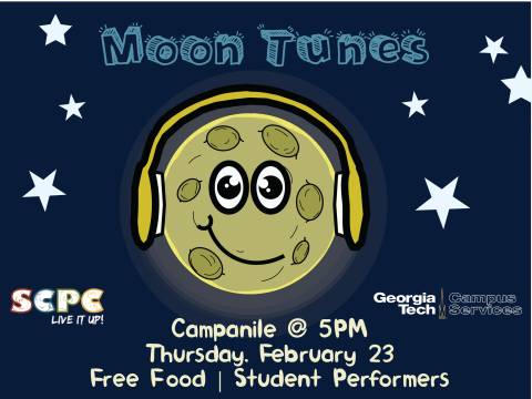 SCPC presents Moon Tunes on Thursday 2/23