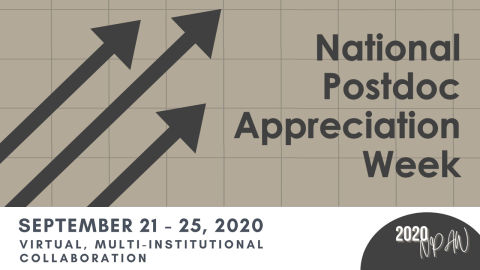 National Postdoc Appreciation Week (NPAW) celebration