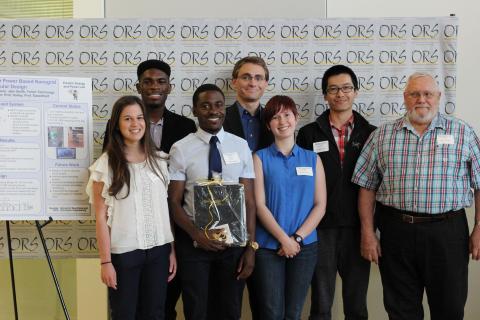 ORS 1st Place Research Award Winning Team