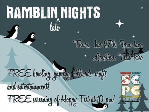 RAmblin Nights Jan 27