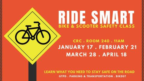 Spring 2018 Bike/Safety Classes