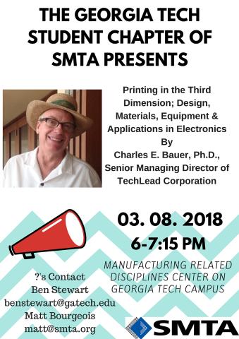 SMTA March 8 speaker