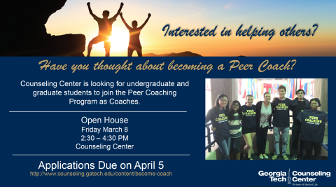 Peer Coaching Open House