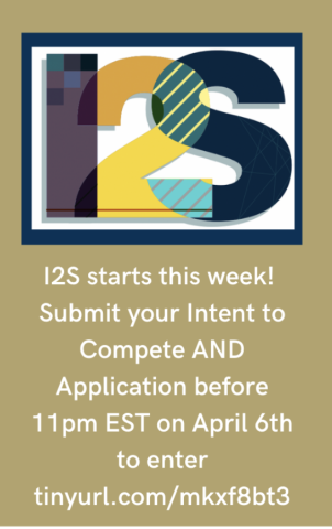 I2S Deadline information for the 2021 Competion.