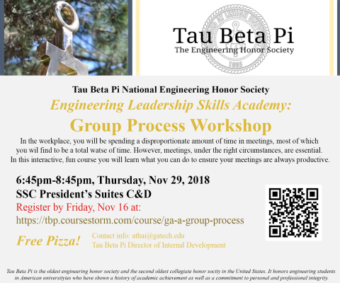 Tau Beta Pi Workshop